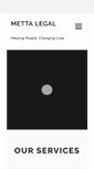 Mobile Screenshot of mettalegal.com